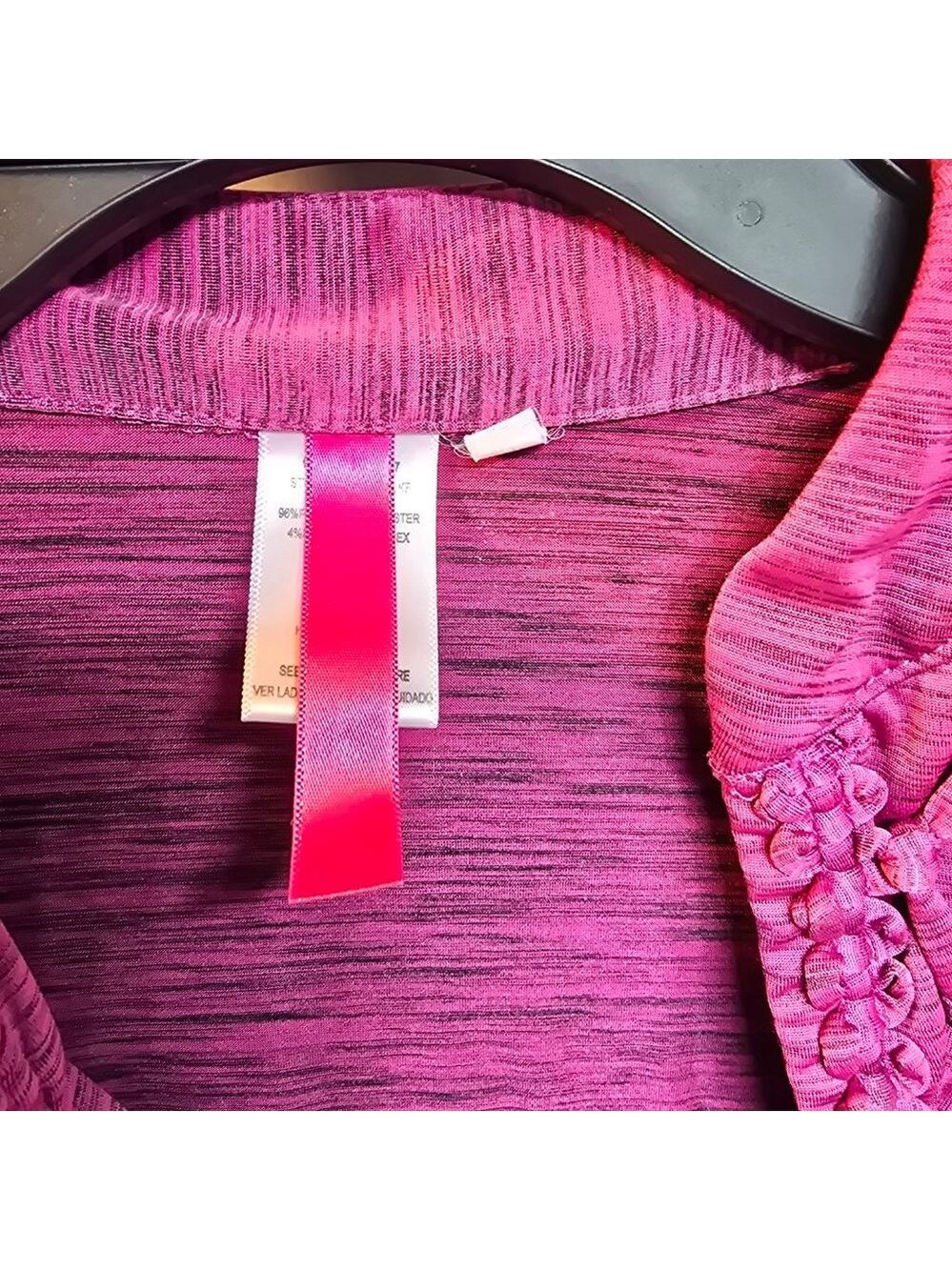 Women's Fuchsia Short Sleeve Tee M - Picture 4 of 7